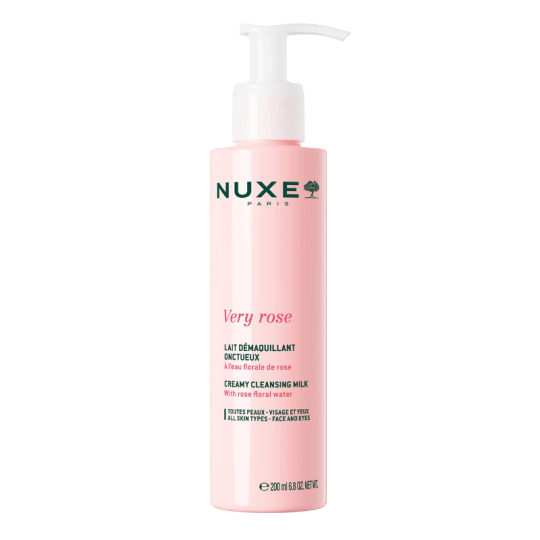 NUXE Very Rose Lait Démaquillant Onctueux 200ml | Paraland