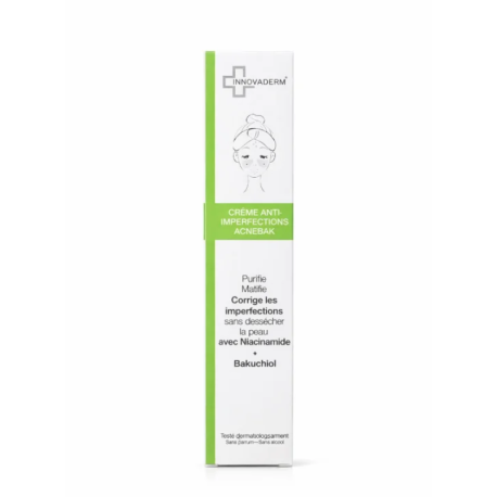 INNOVADERM Crème Anti-Imperfections Acnebak 40ml Paraland
