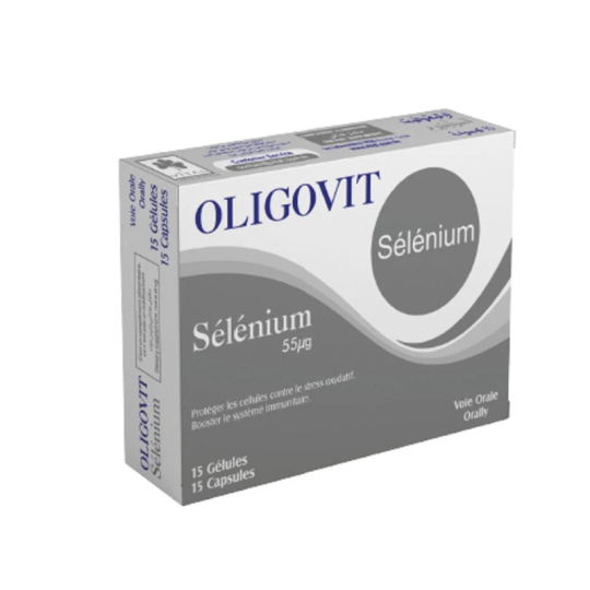 Vital Oligovit Sélénium 15 Gélules Paraland