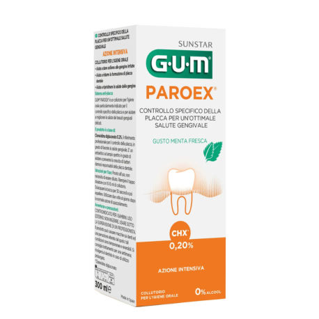 GUM Paroex Bain de Bouche 0.20% 300ml Paraland