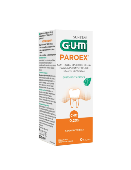 GUM Paroex Bain de Bouche 0.20% 300ml Paraland