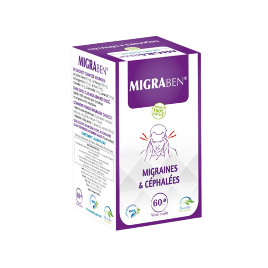 MIGRABEN Migraines & Céphalées 30 Gélules Paraland