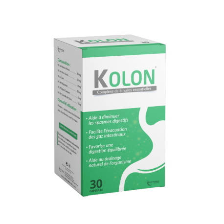 KOLON Complexe de 6 huiles essentielles 30 Comprimés