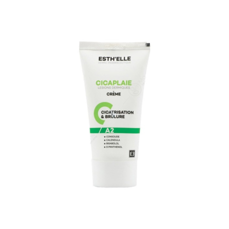 Esthelle Cicaplaie A2 Crème réparatrice cicatrisation & brûlures 50gr Paraland