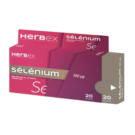 Herbex Selenium 100 µg 20 Gélules Paraland