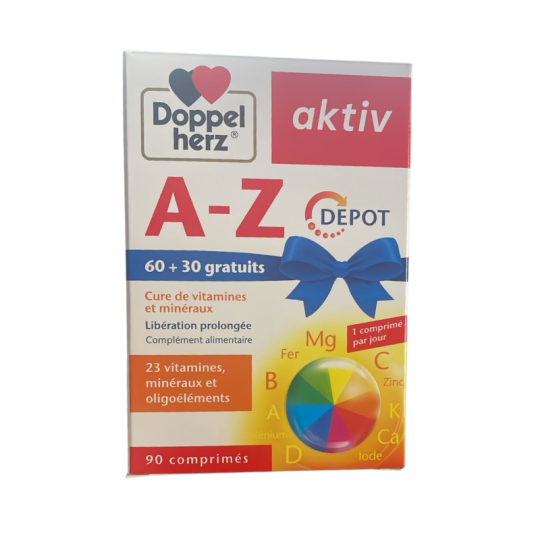Aktiv A-Z Vitamines et Minéraux 90 Comprimés