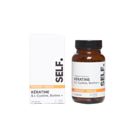 Self Nutricare Kératine, L-Cystine & Biotine 60 Gélules Paraland