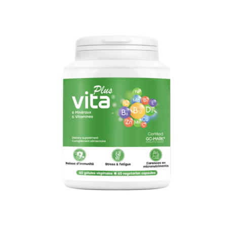 Vita Plus 12 Vitamines 60 Gélules Paraland