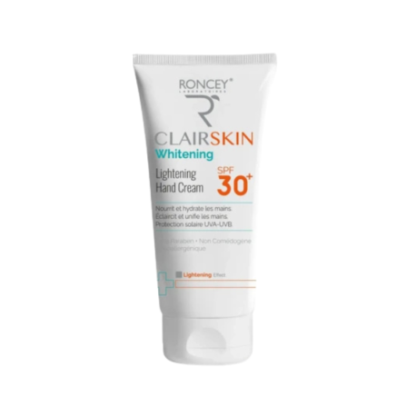 Roncey Clairskin Crème à Mains SPF30+ 100ml