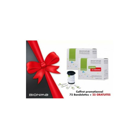 BIONIME BANDELETTES BOITE DE 75 + 25 GRATUITES