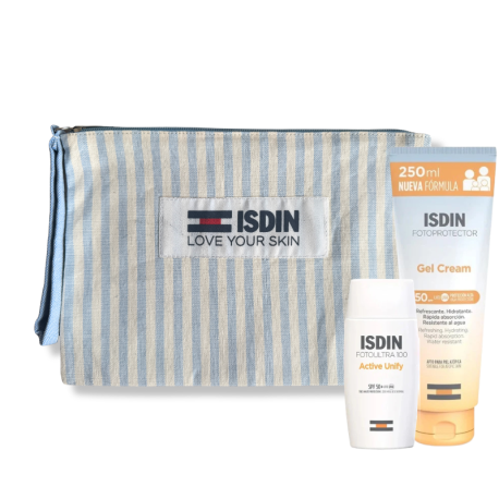 Pack ISDIN Anti-taches & Protection SPF50+ + Trousse Offerte