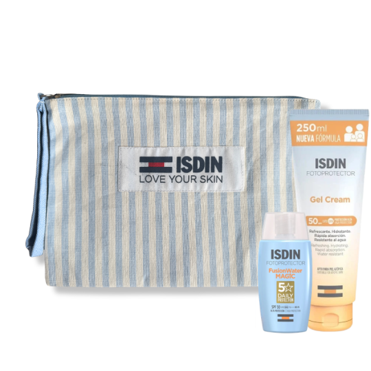 Pack ISDIN Protection Quotidienne SPF50+ Visage & Corps + Trousse Offerte Paraland