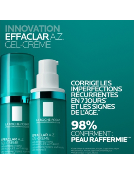 La Roche-Posay Effaclar A.Z Gel-Crème Anti-Imperfections 40ml