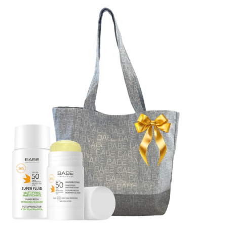 Pack BABÉ Protection Ciblée & Matifiante SPF50 + Sac Offert Paraland
