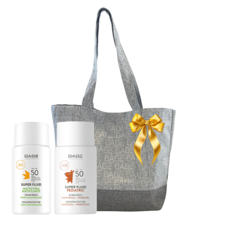 Pack BABÉ Fluide Matifiant & Protection Pédiatrique SPF50 + Sac Offert Paraland