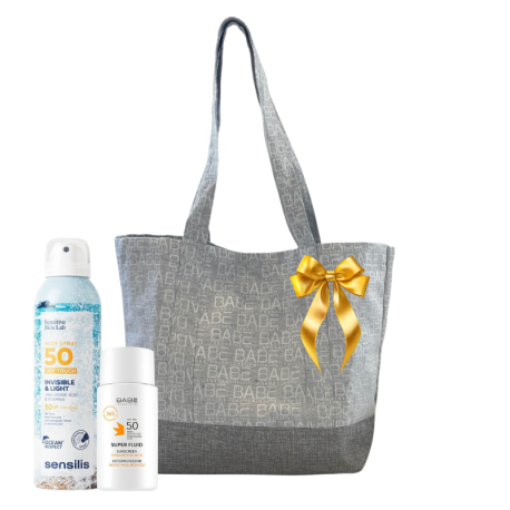 Pack BABÉ Teinté & Sensilis Dry Touch SPF50 Visage & Corps + Sac Offert Paraland