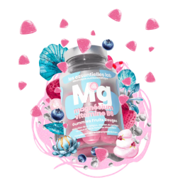 LES ESSENTIELLES LAB Magnésium + Vitamine B6 Gummies Fruits Rouges 60 Gummies Paraland