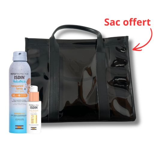 Pack ISDIN SPF50+ Anti-Âge & Protection Complète Visage & Corps + Sac Offert Paraland