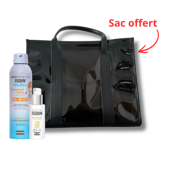 Pack ISDIN Protection & Anti-âge SPF50 + Sac Offert Paraland