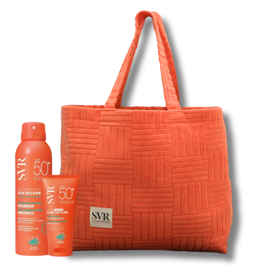 Pack SVR Sun Secure Blur Teinté & Lait Crépitant SPF50 + Sac Offert