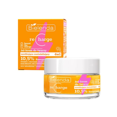 Bielenda Recharge Boost Gel-Crème Hydratant & Illuminateur 4 en 1 50ml Paraland