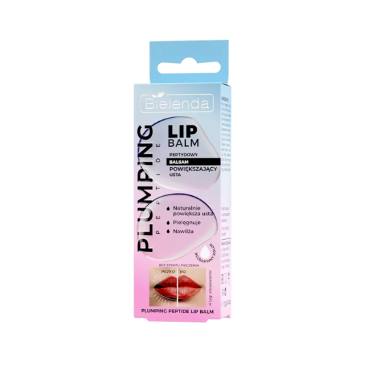 Bielenda Plumping Peptides Lip Balm No Burning Effect 10 g Paraland