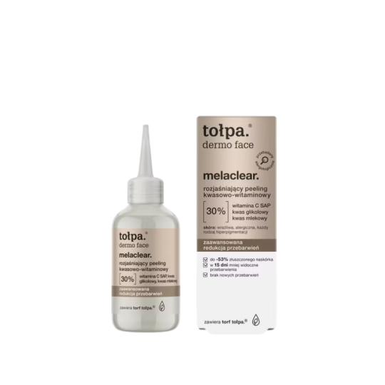 Tołpa Dermo Face Melaclear Peeling Correcteur Éclat & Taches 50 ml Paraland