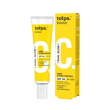 Tołpa Bionic Dual Glow Crème Hydro-Protect SPF 50 40ml Paraland
