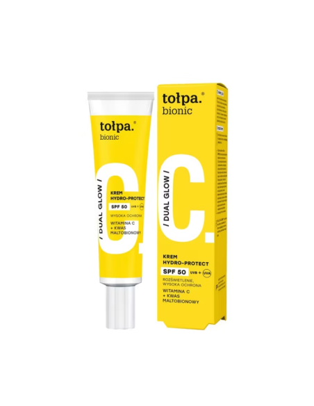 Tołpa Bionic Dual Glow Crème Hydro-Protect SPF 50 40ml Paraland