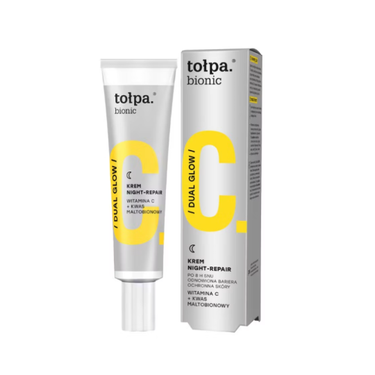 Tołpa Bionic Dual Glow Night Repair Crème Nuit Vitamine C 40ml