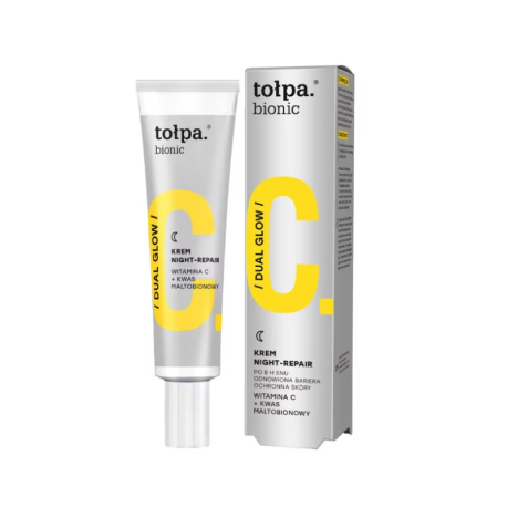 Tołpa Bionic Dual Glow Night Repair Crème Nuit Vitamine C 40ml