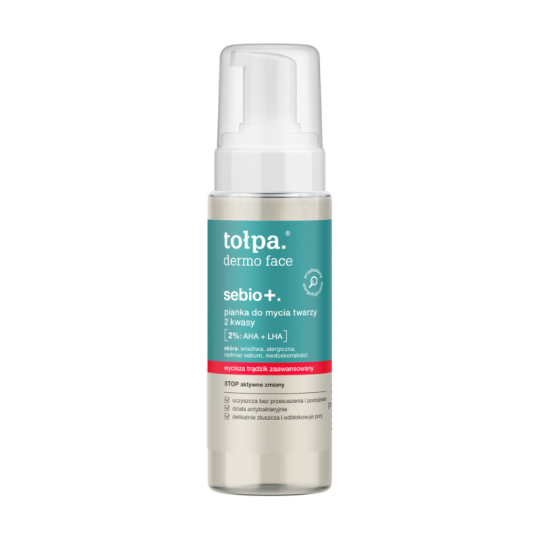 Tołpa Dermo Face Sebio Mousse Nettoyante Visage 2 Acides 150ml