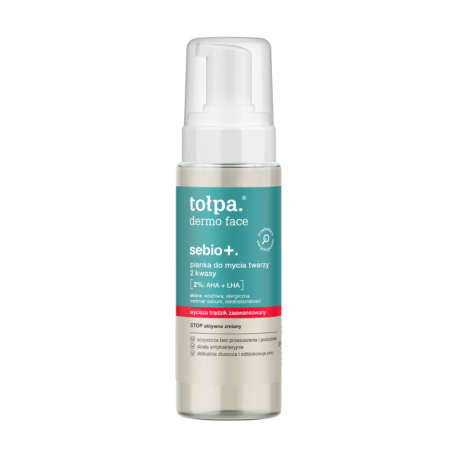 Tołpa Dermo Face Sebio Mousse Nettoyante Visage 2 Acides 150ml