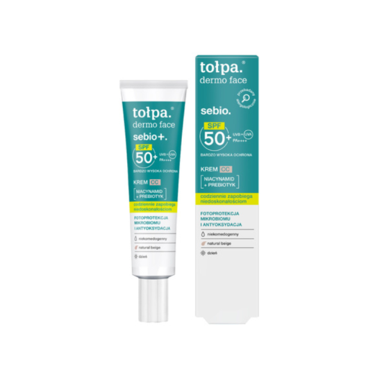 Tołpa Dermo Face Sebio CC Crème SPF 50 40ml Paraland
