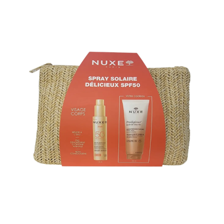 Nuxe Trousse Sun Spray Solaire Délicieux SPF50 + Huile de Douche Offerte Paraland