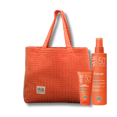 SVR Coffret Sun Secure Blur Teinté SPF50 + Sun Secure Spray + Sac Offert Paraland