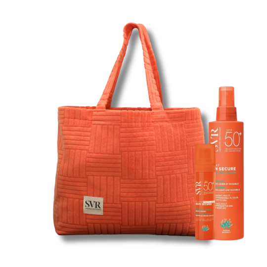 SVR Coffret Sun Secure Fluide Photo-Age SPF50 + Spray 200 ml + Sac Offert Paraland