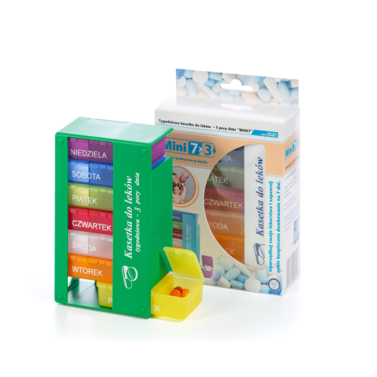 Pilulier Hebdomadaire 3 Cases par Jour Paraland