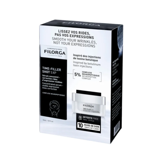 Filorga Coffret Time-Filler Shot 5XP + Crème de Jour Offerte paraland