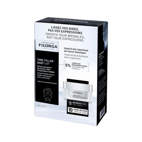 Filorga Coffret Time-Filler Shot 5XP + Crème de Jour Offerte paraland