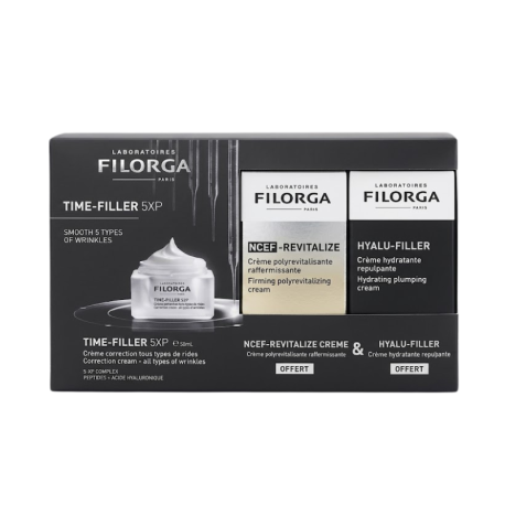 Filorga Coffret Time-Filler 5XP + NCEF Revitalize & Hydra-Hyal Offerts paraland