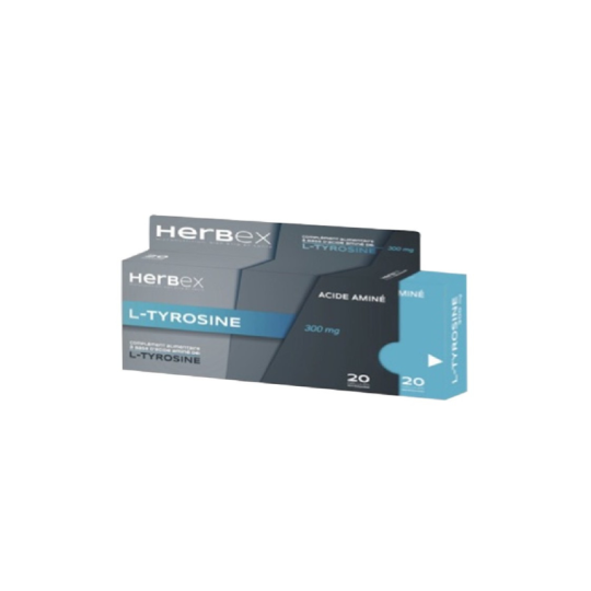 Herbex L-Tyrosine 300 mg 20 Gélules