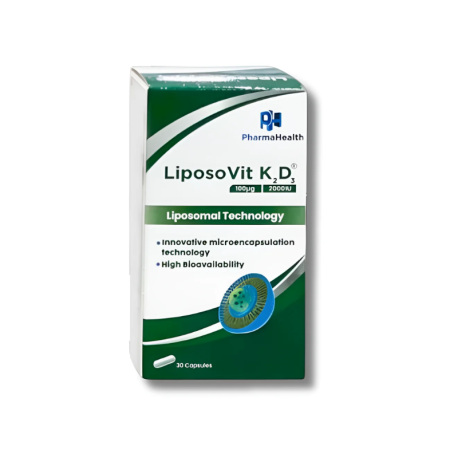 Pharmahealth Liposovit K2-D3 30 Gélules Paraland