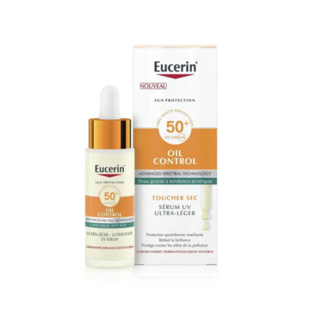 Eucerin Sun Oil Control Ultra-Light UV Serum SPF50+ 50 ml