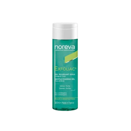 NOREVA EXFOLIAC GEL MOUSSANT 200ML