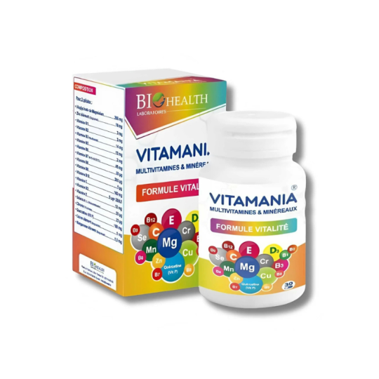 BioHealth Vitamania Multivitamines & Minéraux 30 Gélules Paraland